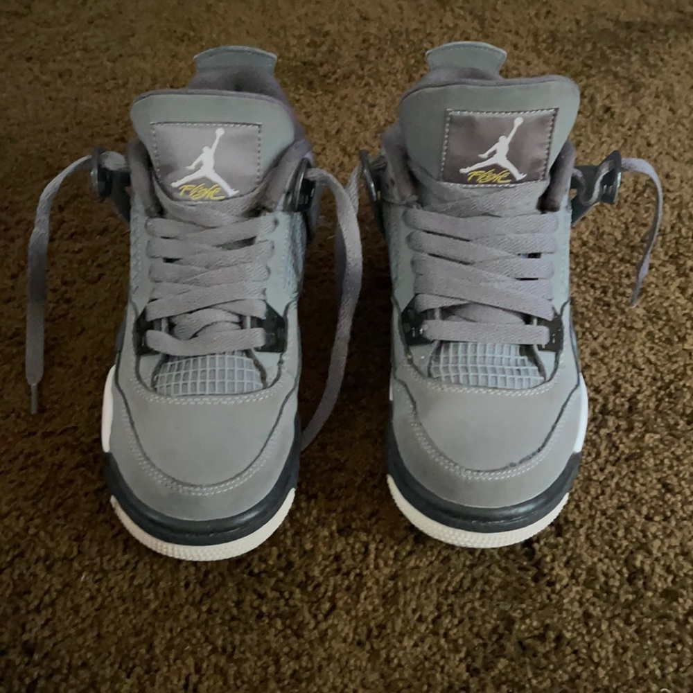 Nike Air Jordan 4 Retro GS Cool Grey Size 4y
